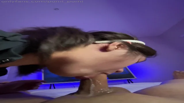 Preview of OnlyFans PomiPomi Asian Teen With No Gag Reflex XXX